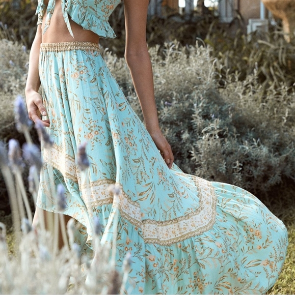 NWT vintage Turquoise Maisie Skirt - Picture 4 of 11